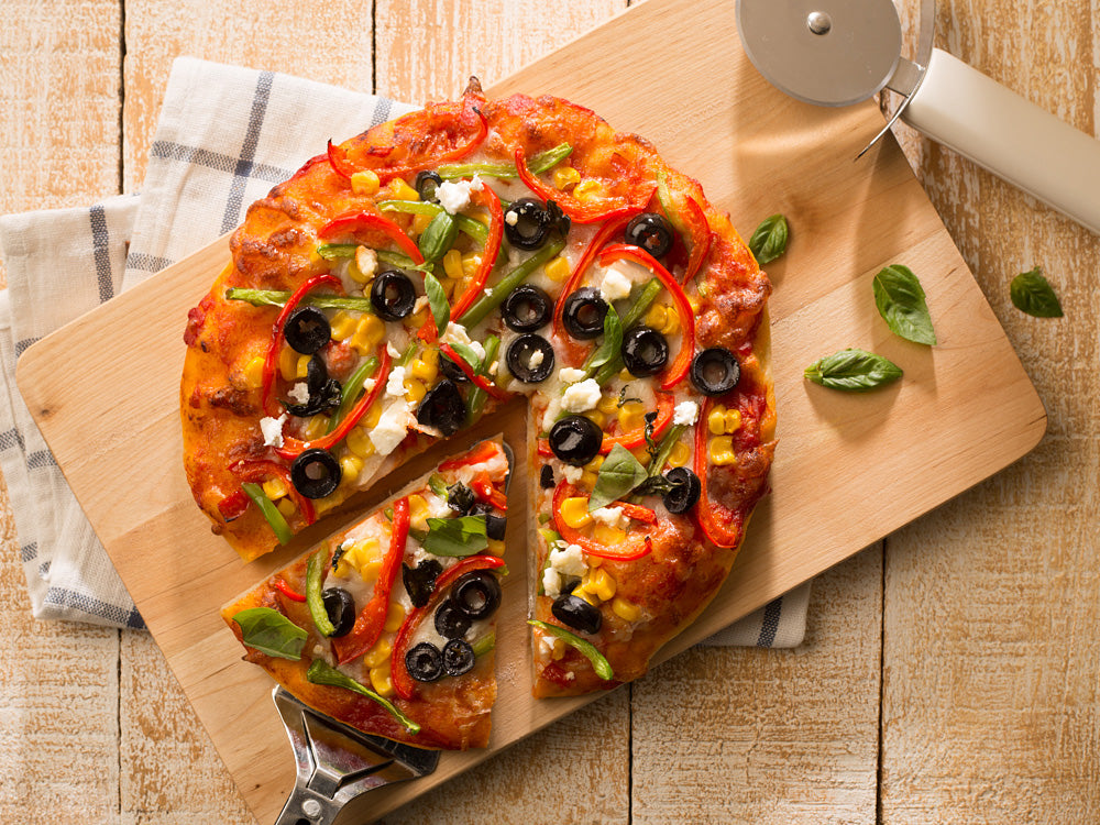 Salmon & Cheese Pizza