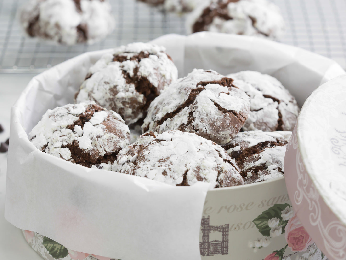 Crinkle Cookies