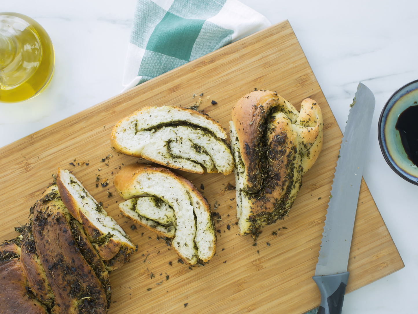 Vegan Garlic And Herb Twist