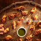Chicken Kebabs Coated with Gram Flour