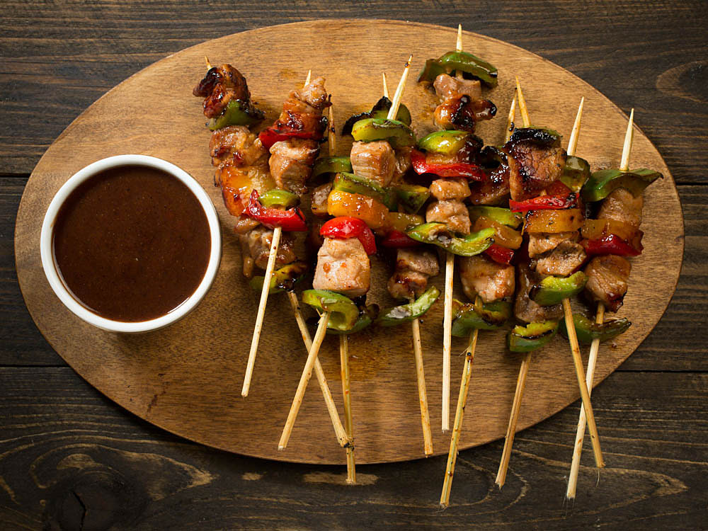 Snappy Pork Kebab