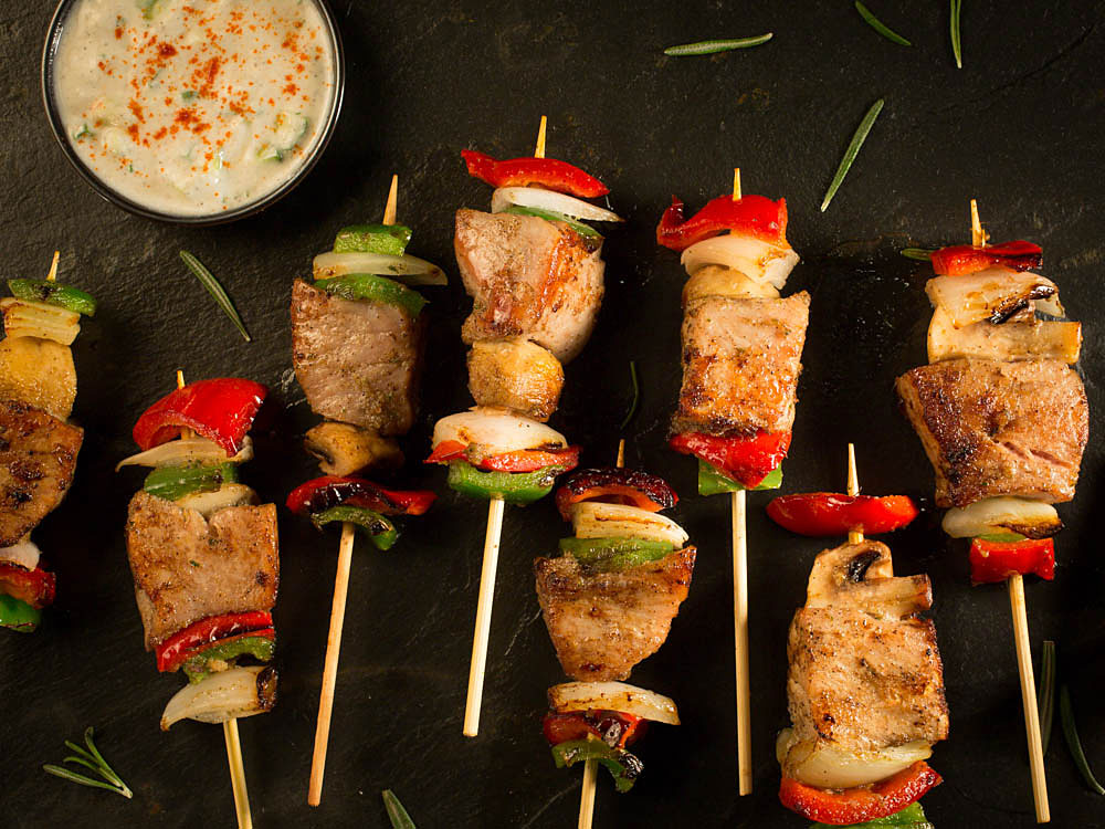 Rosemary Tuna Kebab