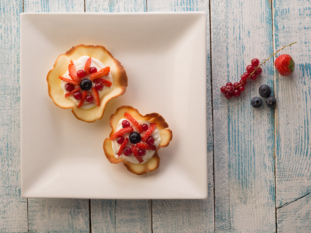 Fresh Berries Tuile Basket