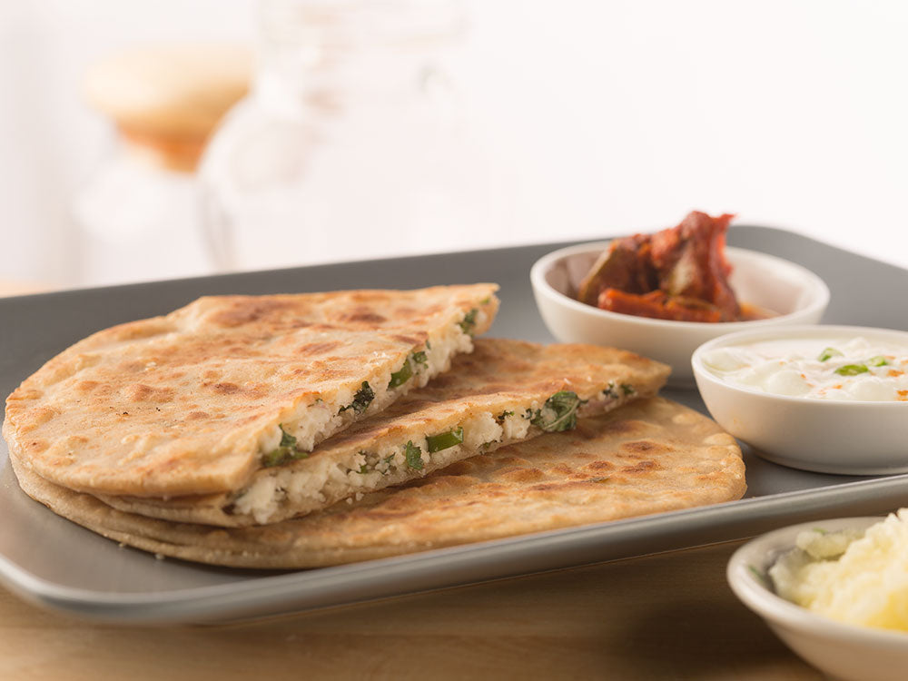 Stuffed Paneer Paratha Recipe