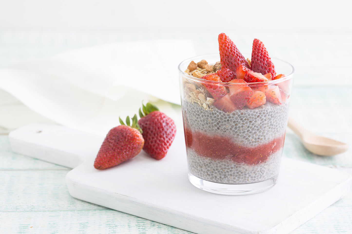 Chia Berry Oates Pudding