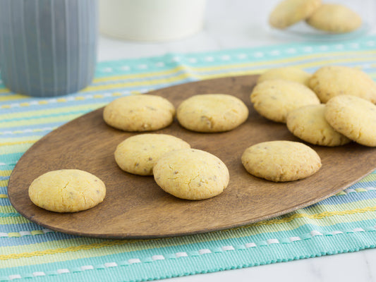 Eggless Ajwain Cookies