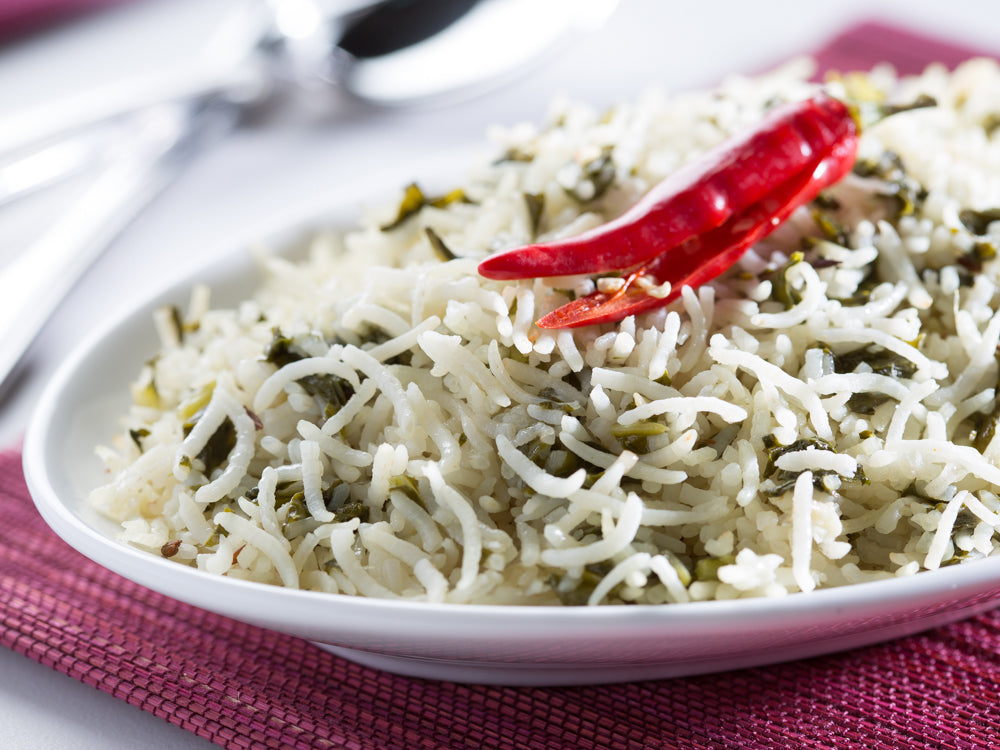 Spinach Rice Recipe