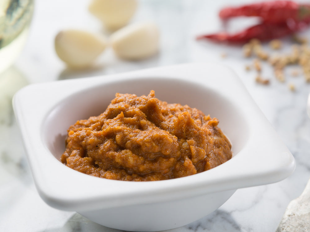 Red Chilli Garlic Chutney Recipe