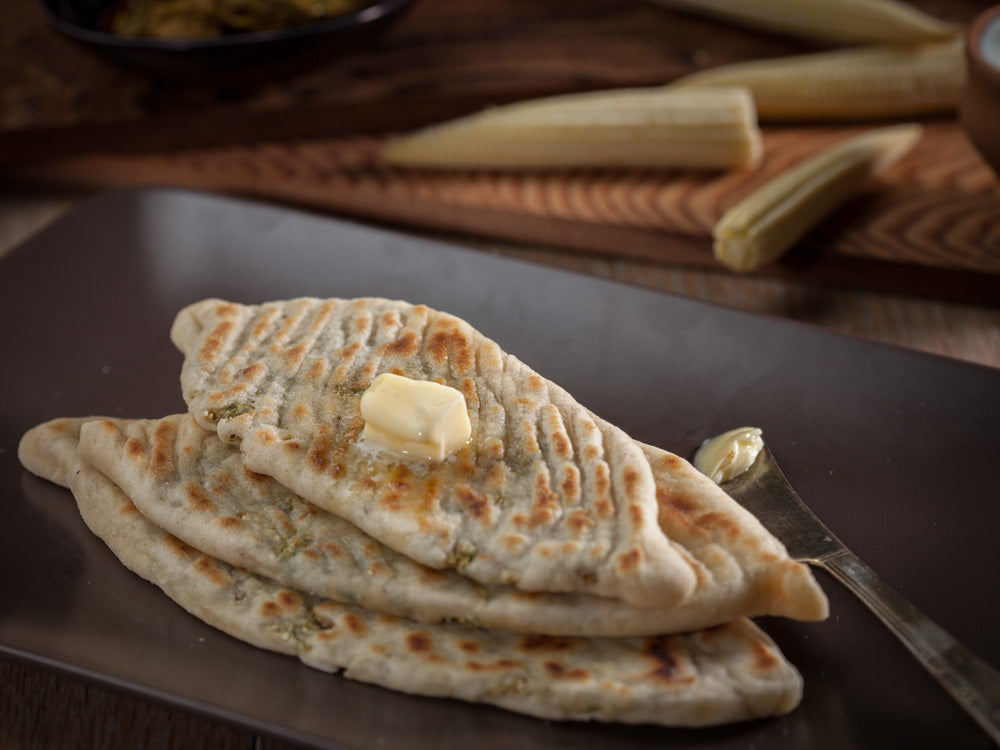 Baby Corn Naan Recipe