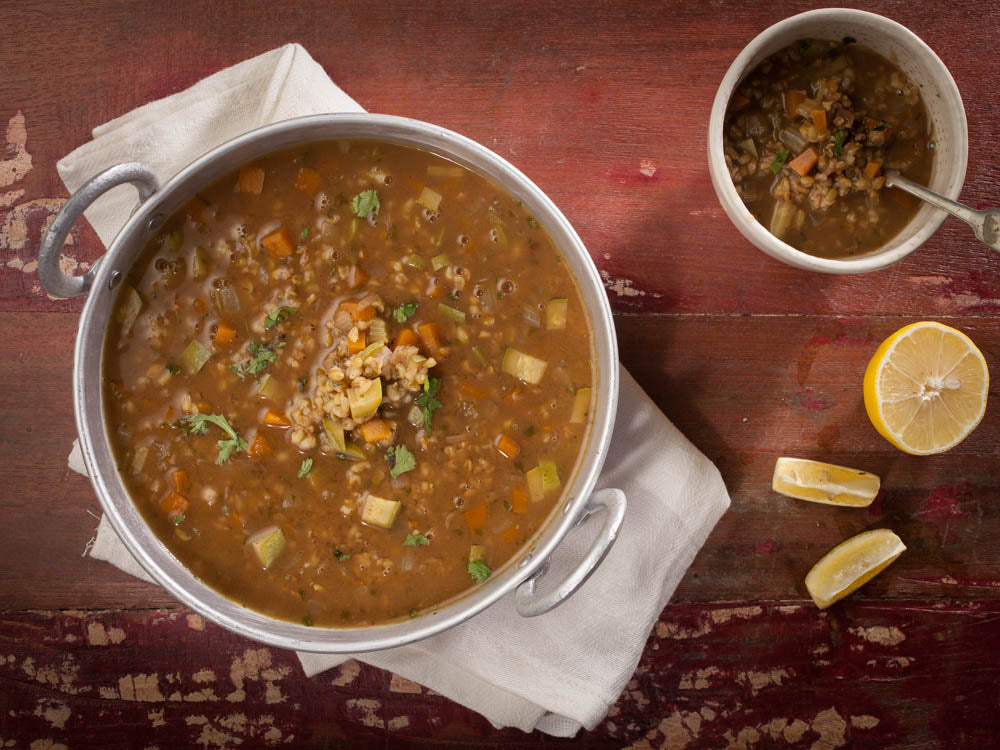 Freekeh Vegetable Soup