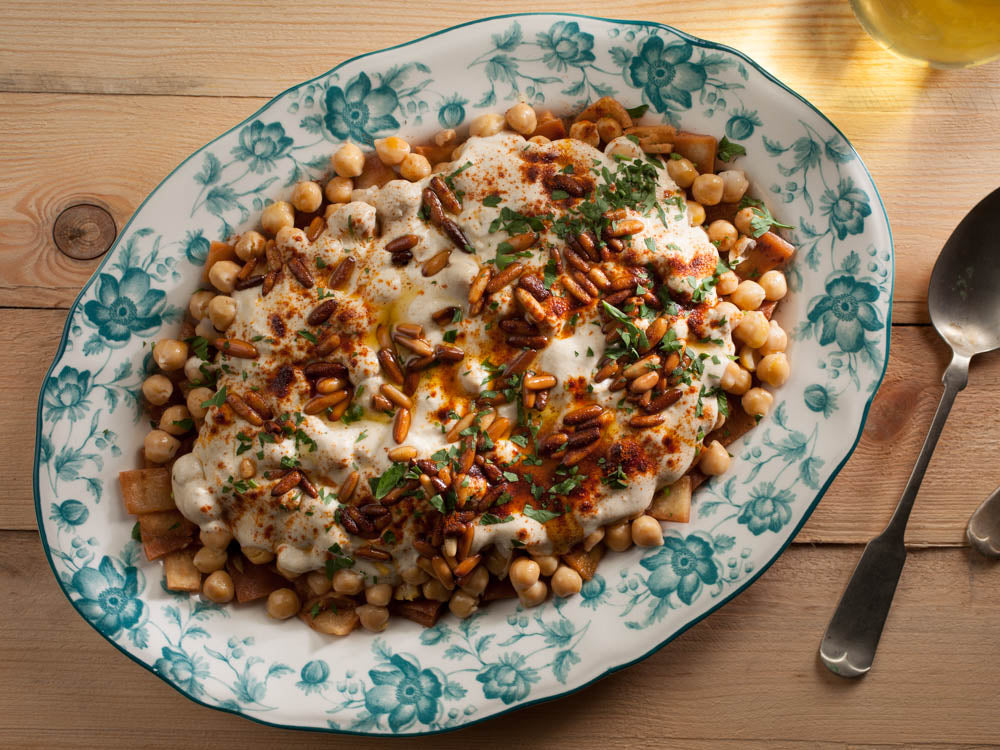 Fattet Hummus / Chickpea Fatteh