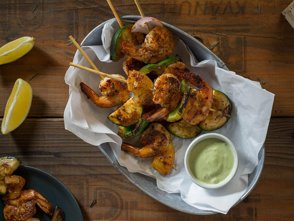 Cajun Spiced Shrimps