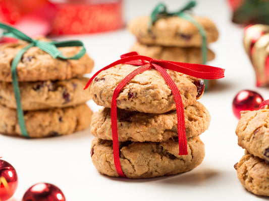 Cranberry And Walnut Oatmeal Cookies